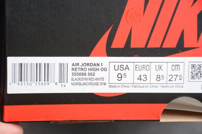 Air Jordan 1 Bloodline 555088-062