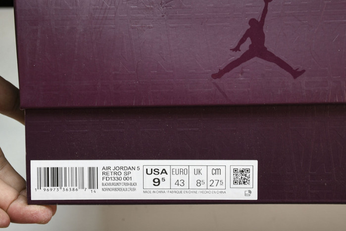 A Ma Maniére x Air Jordan 5“Black”  FD1330-001