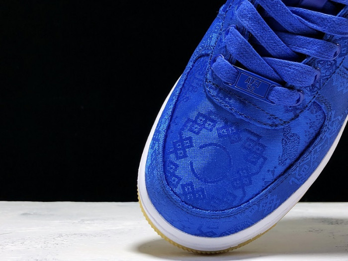 The Clot x Nike Air Force 1 Low in Game Royal CJ5290-400