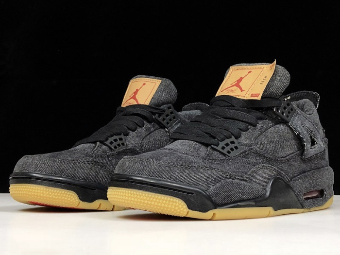 Air Jordan 4 Retro Levis NRG  Levis - Black Denim AO2571-001