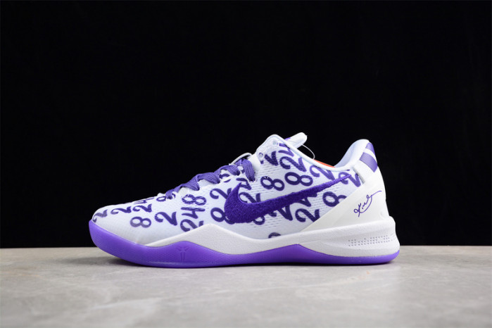 KOBE 8 PROTRO WHITE/PURPLE FQ3549-100