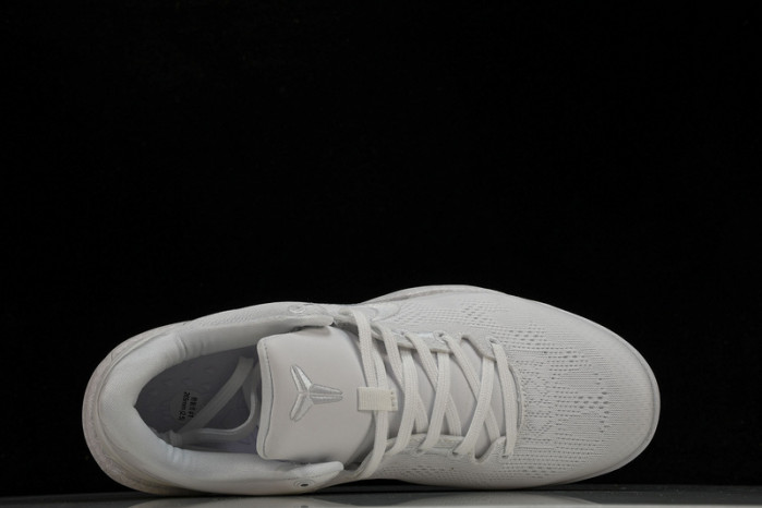 NIKE KOBE 8 PROTRO TRIPLE WHITE FJ9364-100