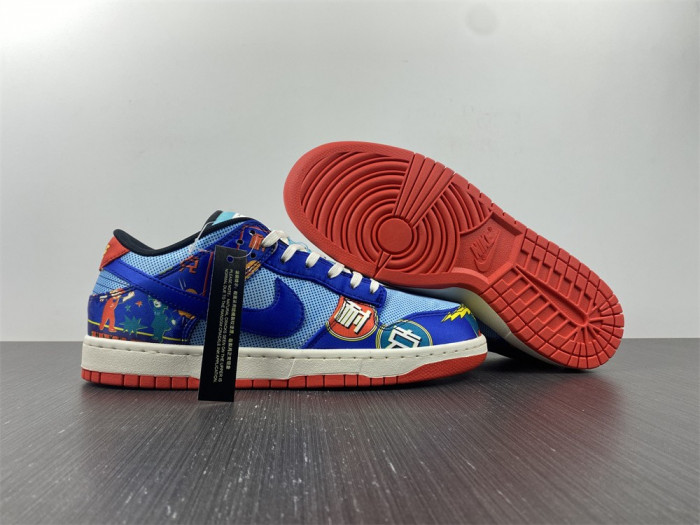 NIKE Dunk Low Firecracker  DH4966-446