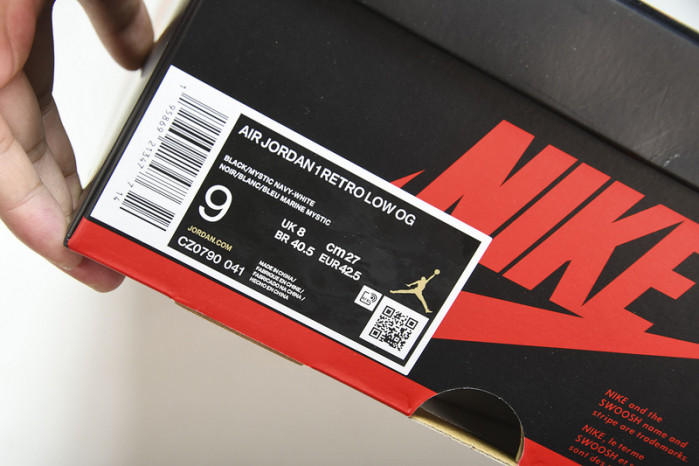 Air Jordan 1 Retro Low OG“Mystic Navy” CZ0790-041