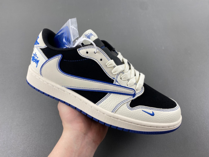 Air Jordan 1 Low  Fragment x Travis Scott x Supreme  SJ2068-127