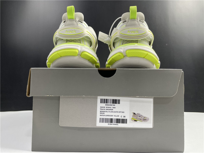 BLCG Track Trainer White Yellow 542436 W3NU2 7660