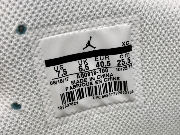Air Jordan 1 Retro High OF White  AQ0818-100