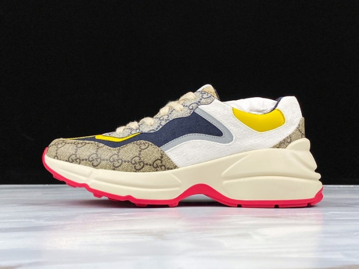 GUCC Rhyton Vintage Trainer Sneaker 619891 99WF0 4370