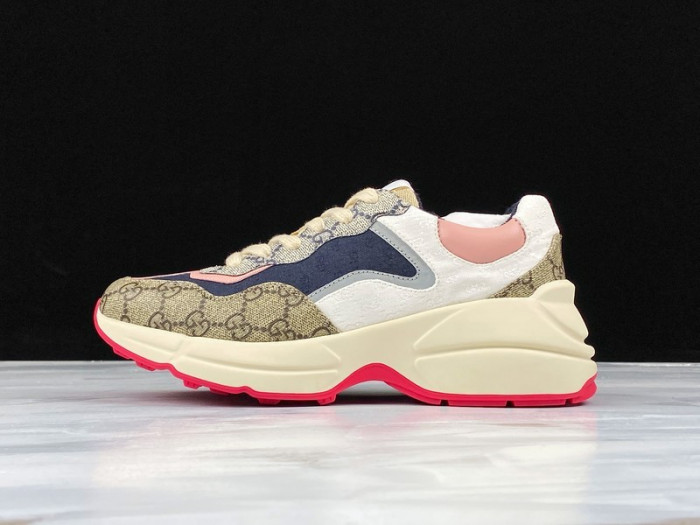 GUCC Rhyton Vintage Trainer Sneaker 620185 99WF0 4371
