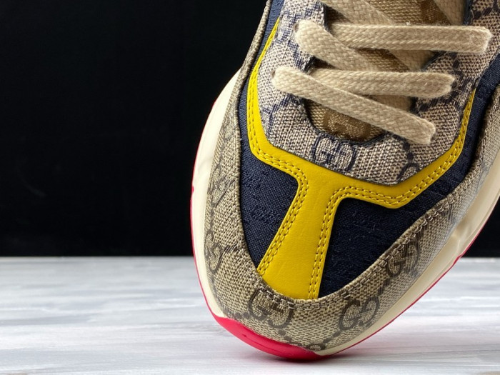 GUCC Rhyton Vintage Trainer Sneaker 619891 99WF0 4370