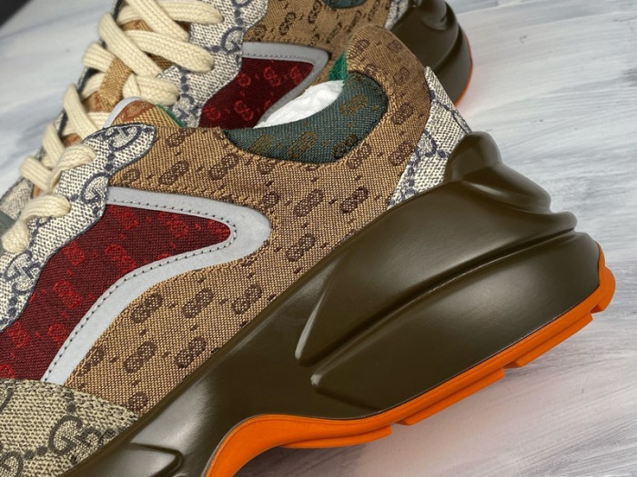 GUCC Rhyton Vintage Trainer Sneaker 620185 99WG0 6060