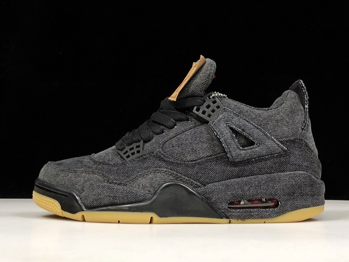 Air Jordan 4 Retro Levis NRG  Levis - Black Denim AO2571-001